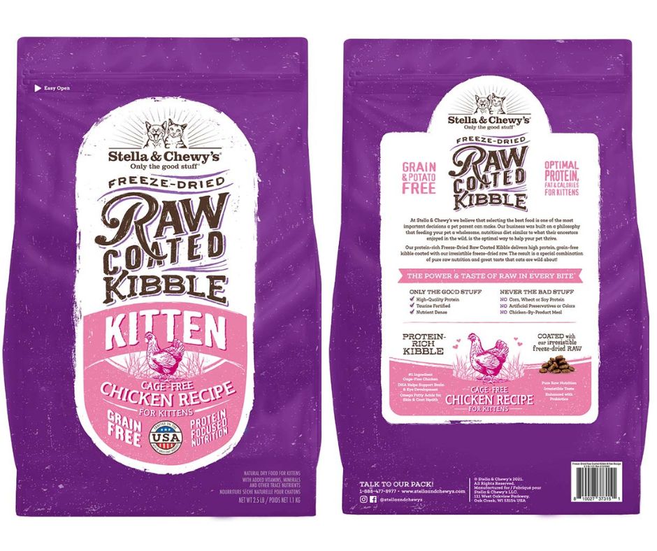 Stella & Chewy's New Dry Kitten Food