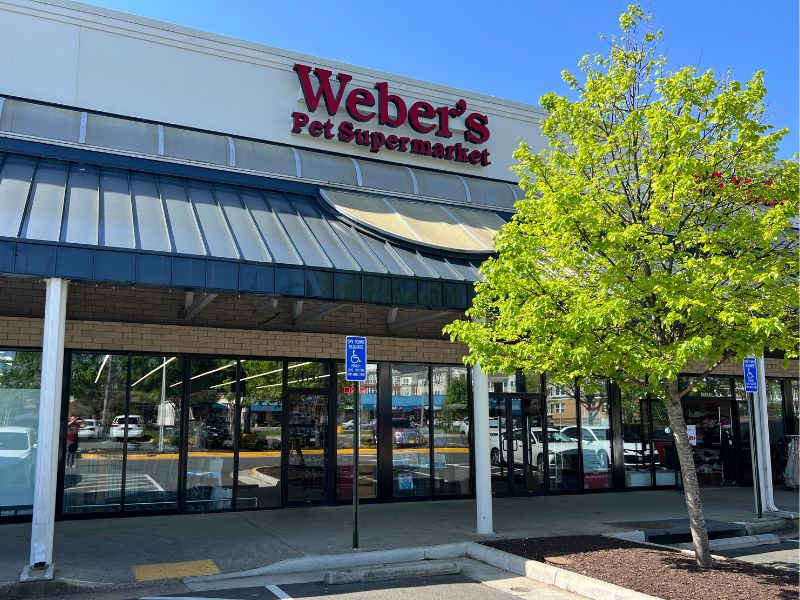 Weber's Pet Supermarket Storefront