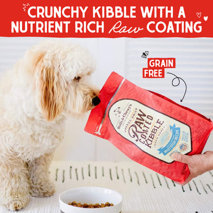 CRUNCH KIBBLE WITH A NUTRIENT RICH RAW COATING | GRAIN FREE