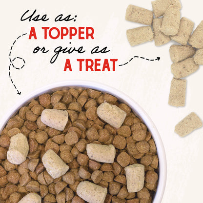 USE AS: A TOPPER OR GIVE AS A TREAT