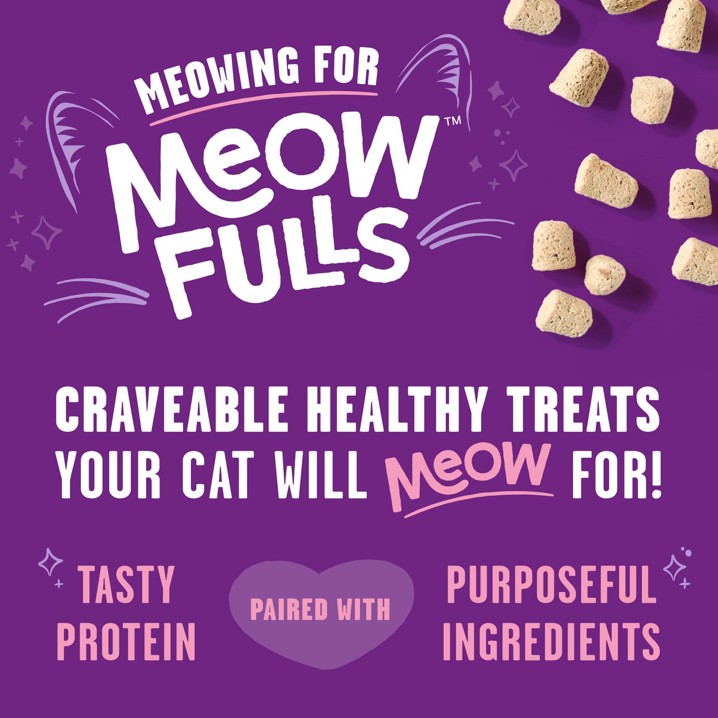 Meowfulls Whitefish & Salmon Cat Treats