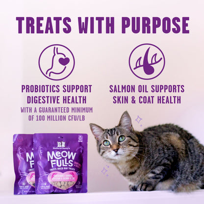 Meowfulls Whitefish & Salmon Cat Treats