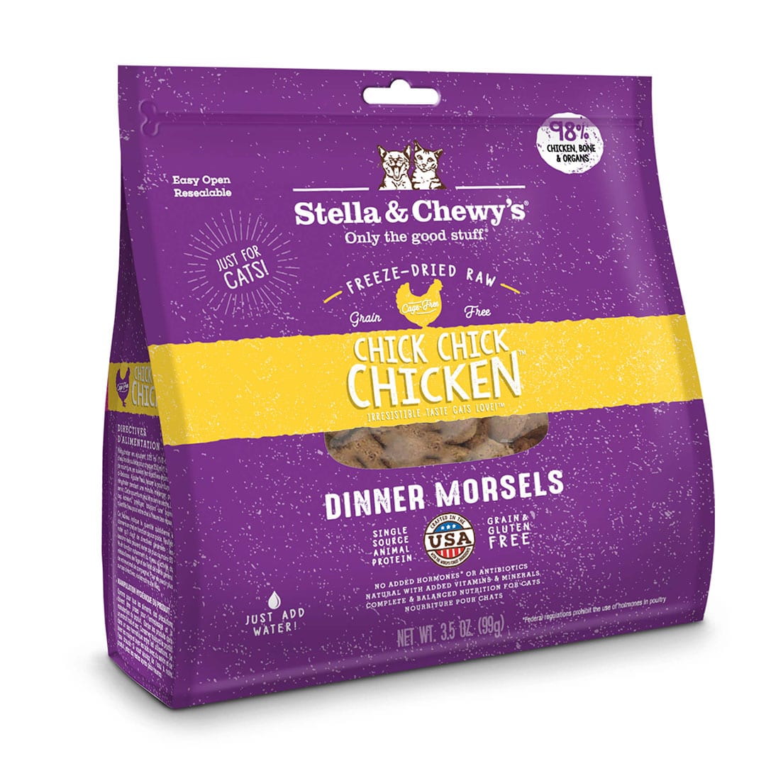 Freeze dried chicken cat food best sale