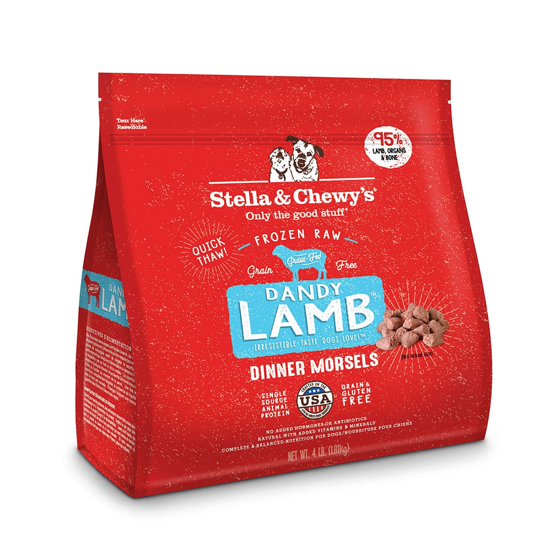 Dandy Lamb Frozen Raw Dinner Morsels front