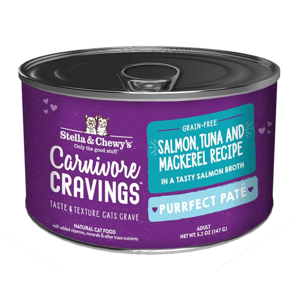 Carnivore Cravings Purrfect Pate Salmon, Tuna and Mackerel Recipe front