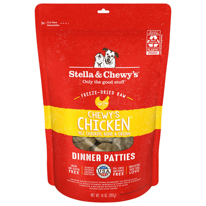 Chewy’s Chicken Freeze-Dried Raw Dinner Patties