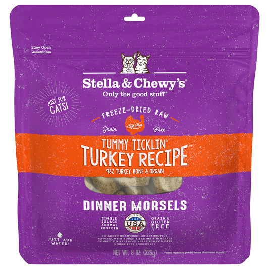 Tummy Ticklin’ Turkey Freeze-Dried Raw Dinner Morsels