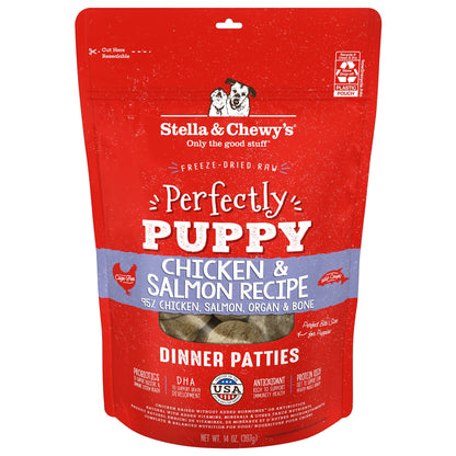 Chicken & Salmon Puppy Patties