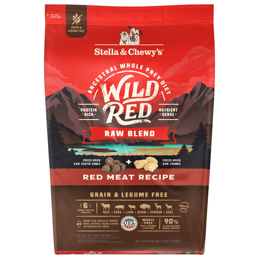 Wild Red Raw Blend Grain & Legume Free Red Meat Recipe