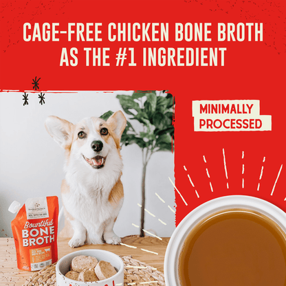 CAGE-FREE CHICKEN BONE BROTH AS THE #1 INGREDIENT | MINIMALLY PROCESSED