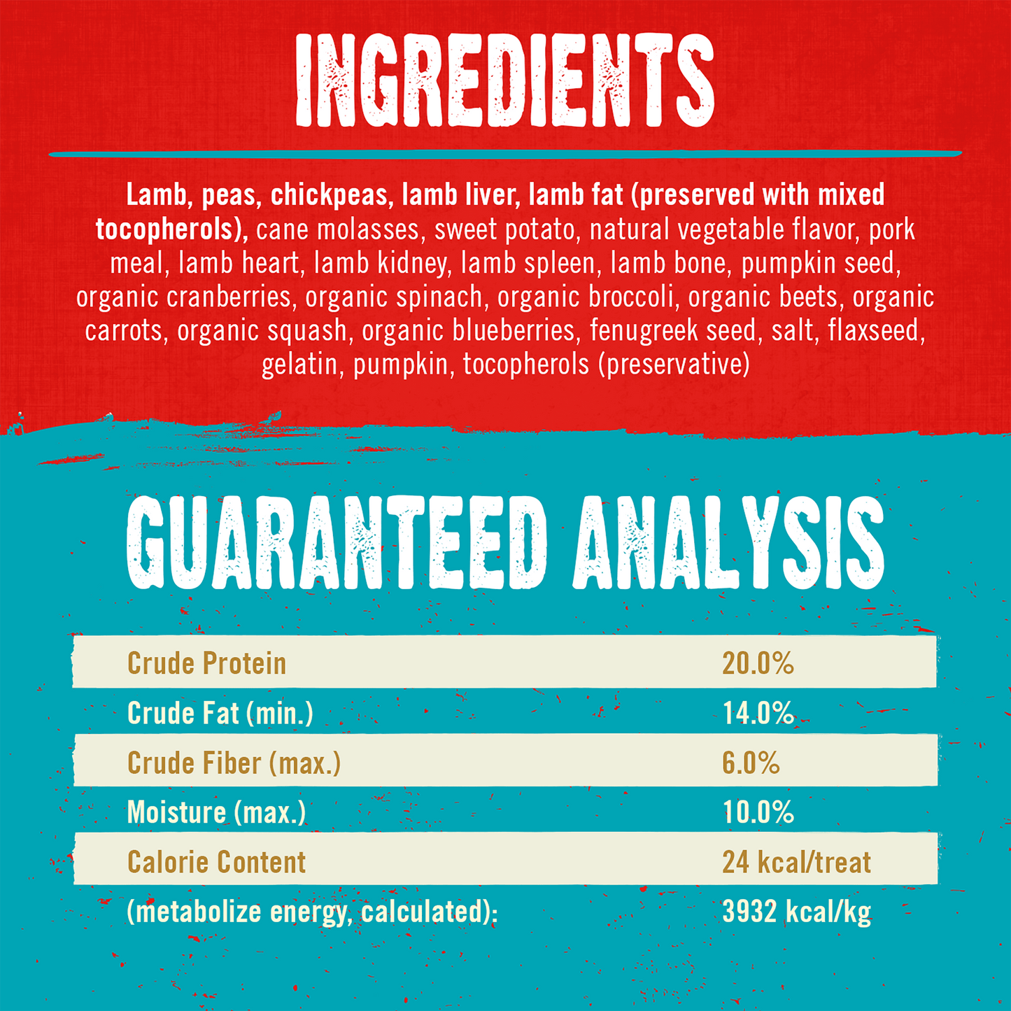 Grass-Fed Lamb Raw Coated Biscuits