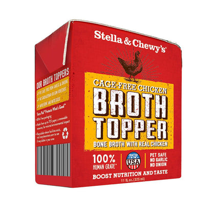 Chicken Broth Topper front