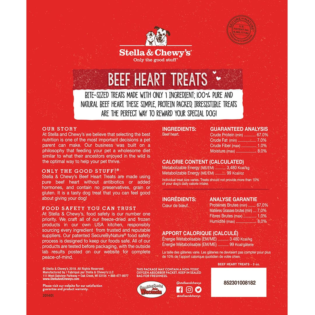 Beef Heart Treats back