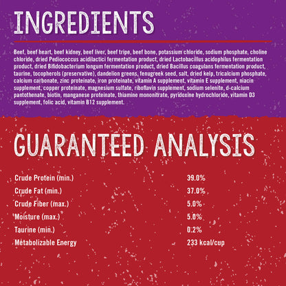 INGREDIENTS | GUARANTEED ANALYSIS