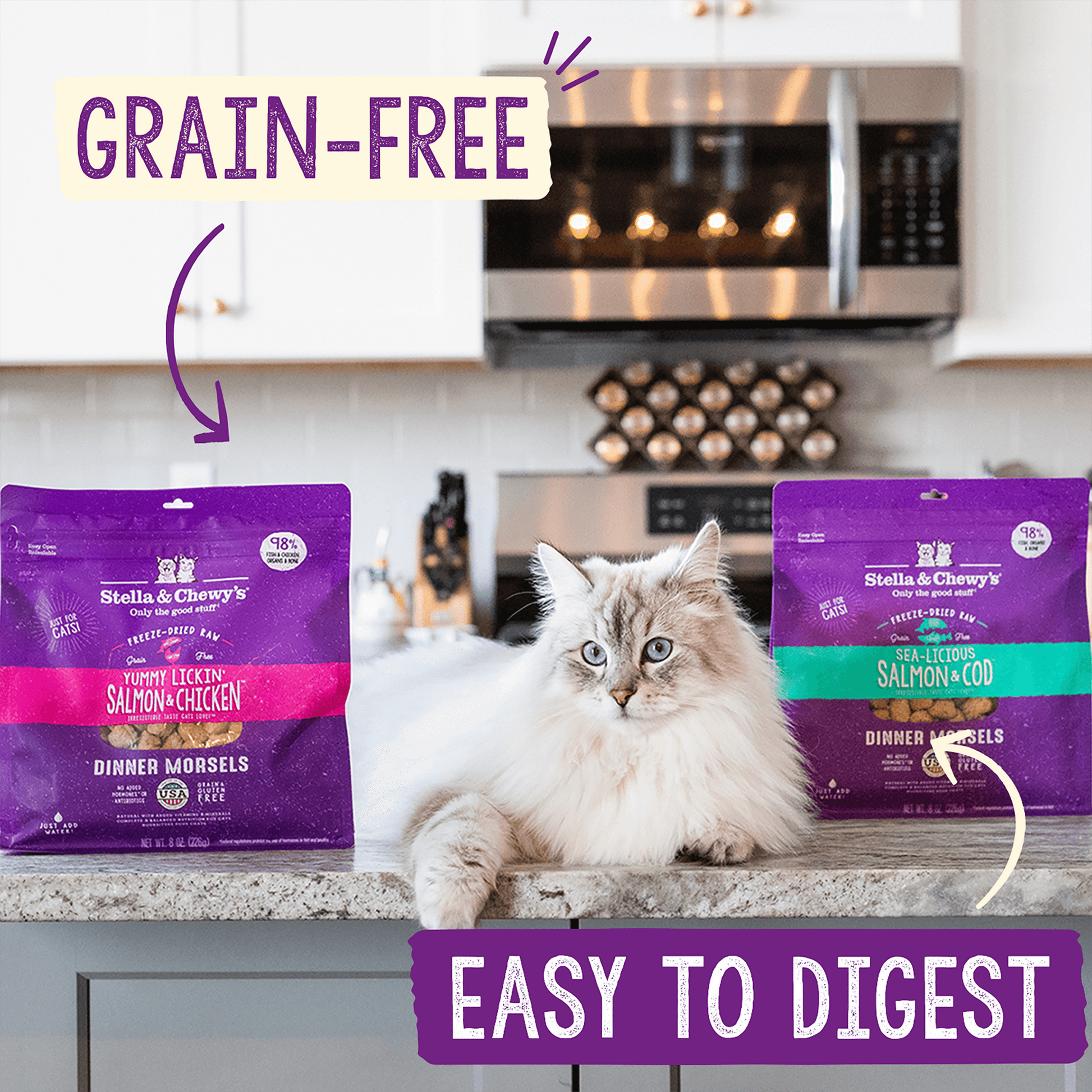 GRAIN FREE | EASY TO DIGEST