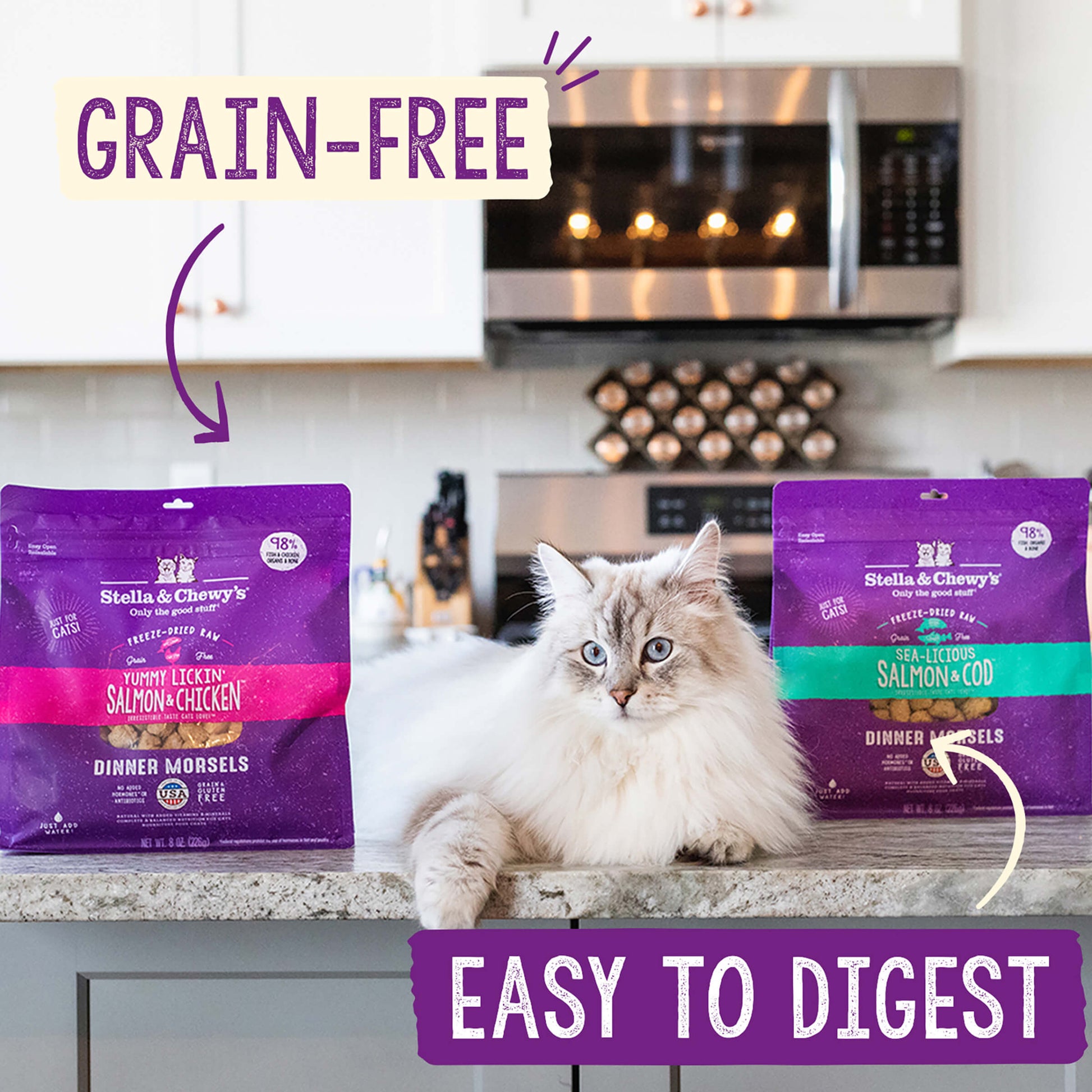 GRAIN-FREE | EASY TO DIGEST