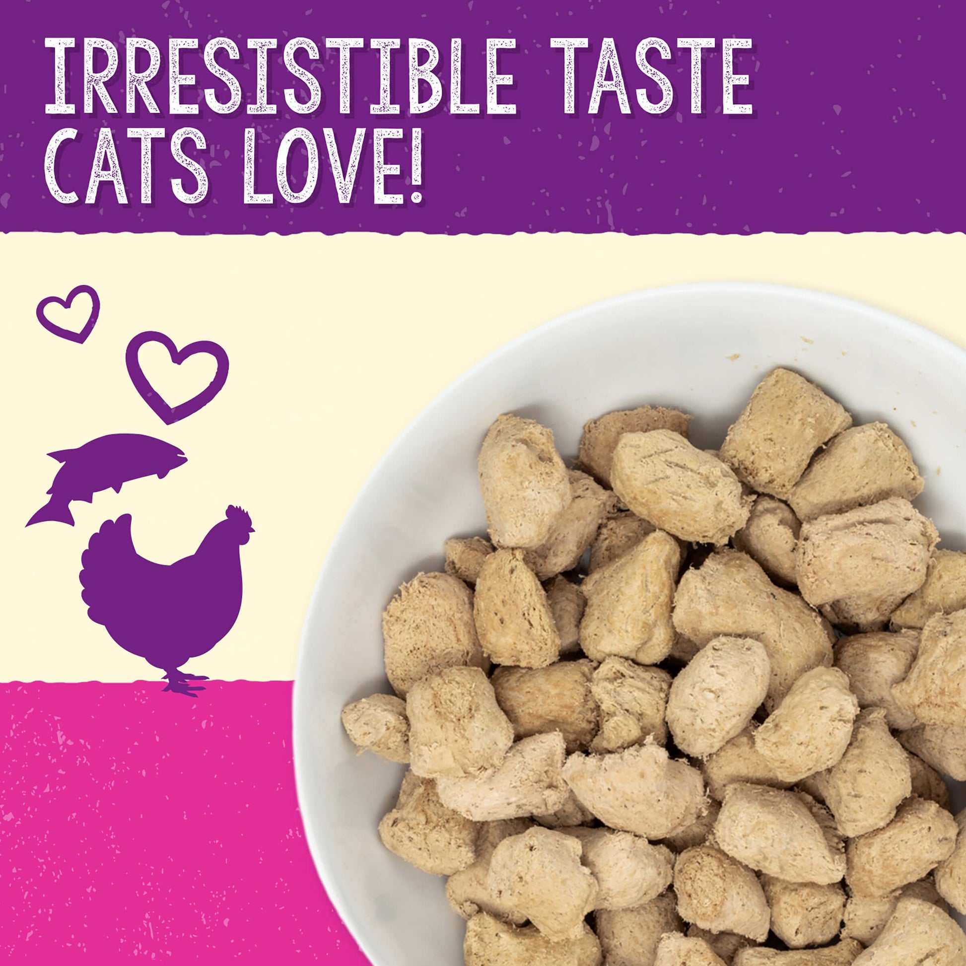 IRRESISTIBLE TASTE CATS LOVE!