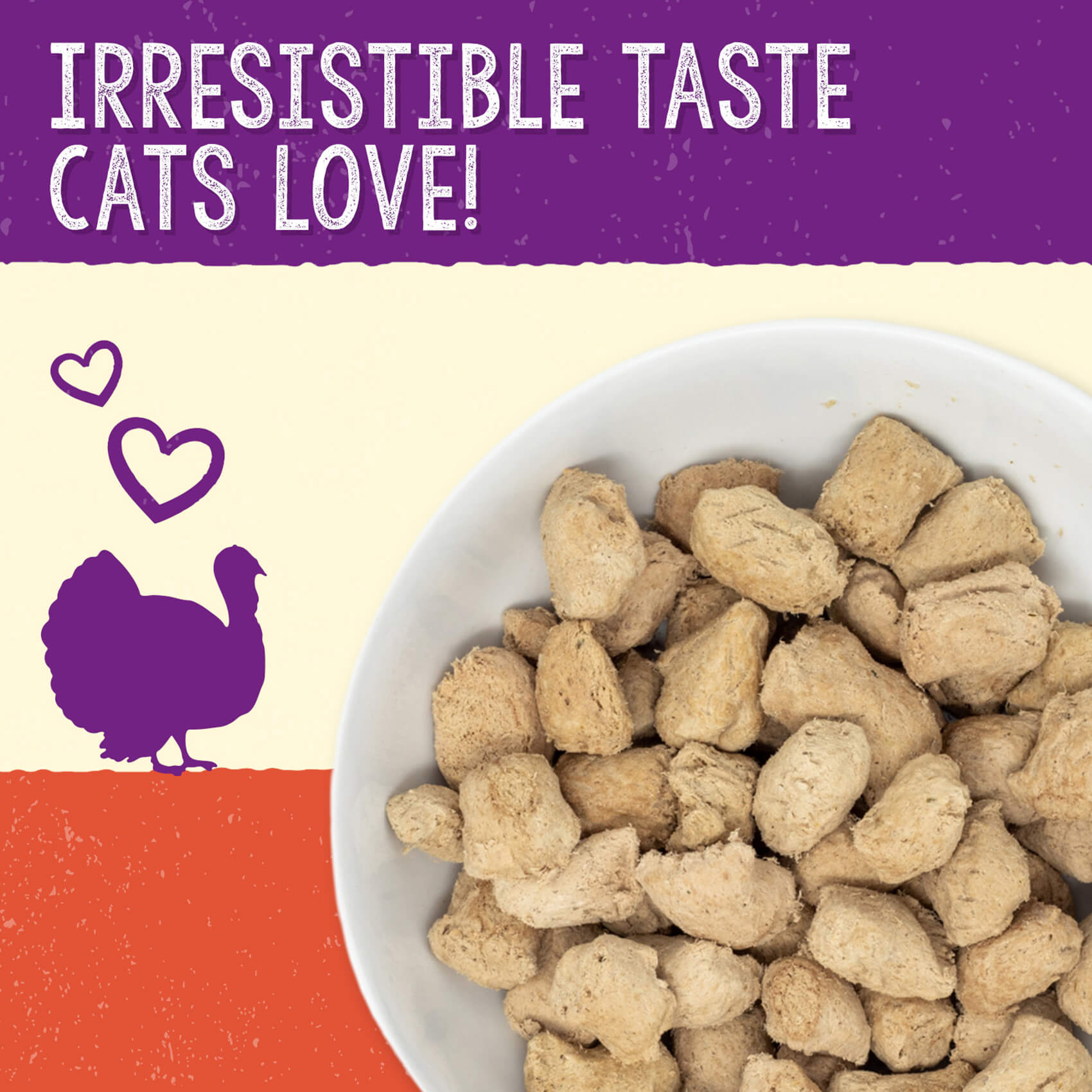 IRRESISTIBLE TASTE CATS LOVE!