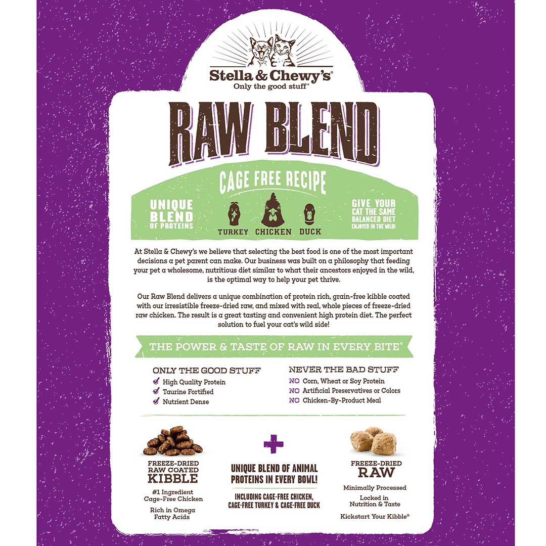 Raw Blend Cage Free Recipe back