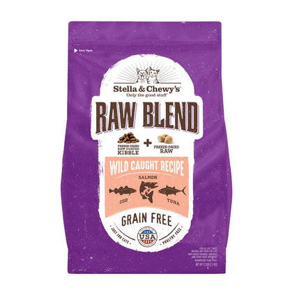 Raw Blend Kibble Wild Caught Recipe front