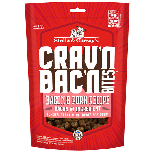 Crav'n Bac'n Bites Bacon & Pork Recipe Packaging Front