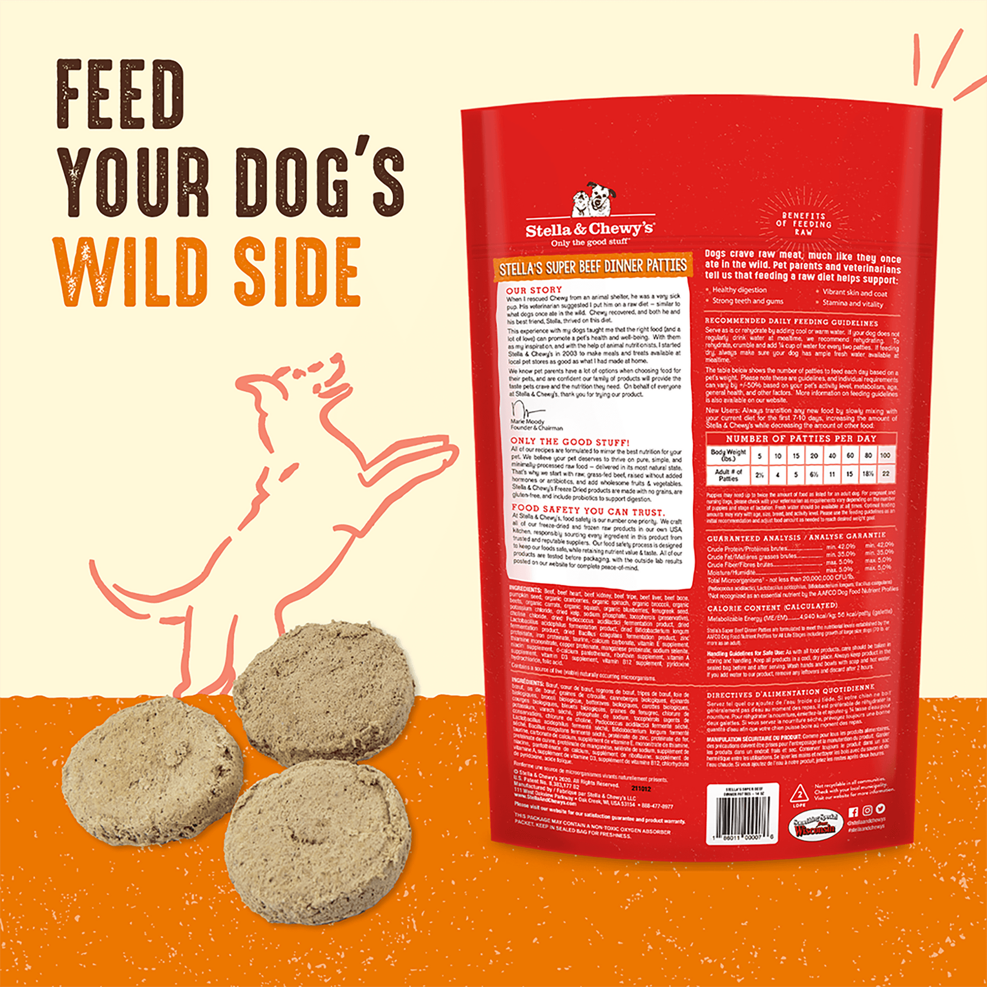 FEED YOUR DOG'S WILD SIDE