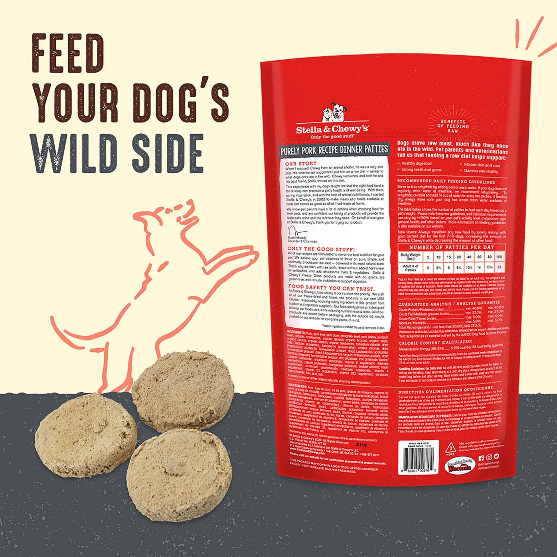 FEED YOUR DOG'S WILD SIDE