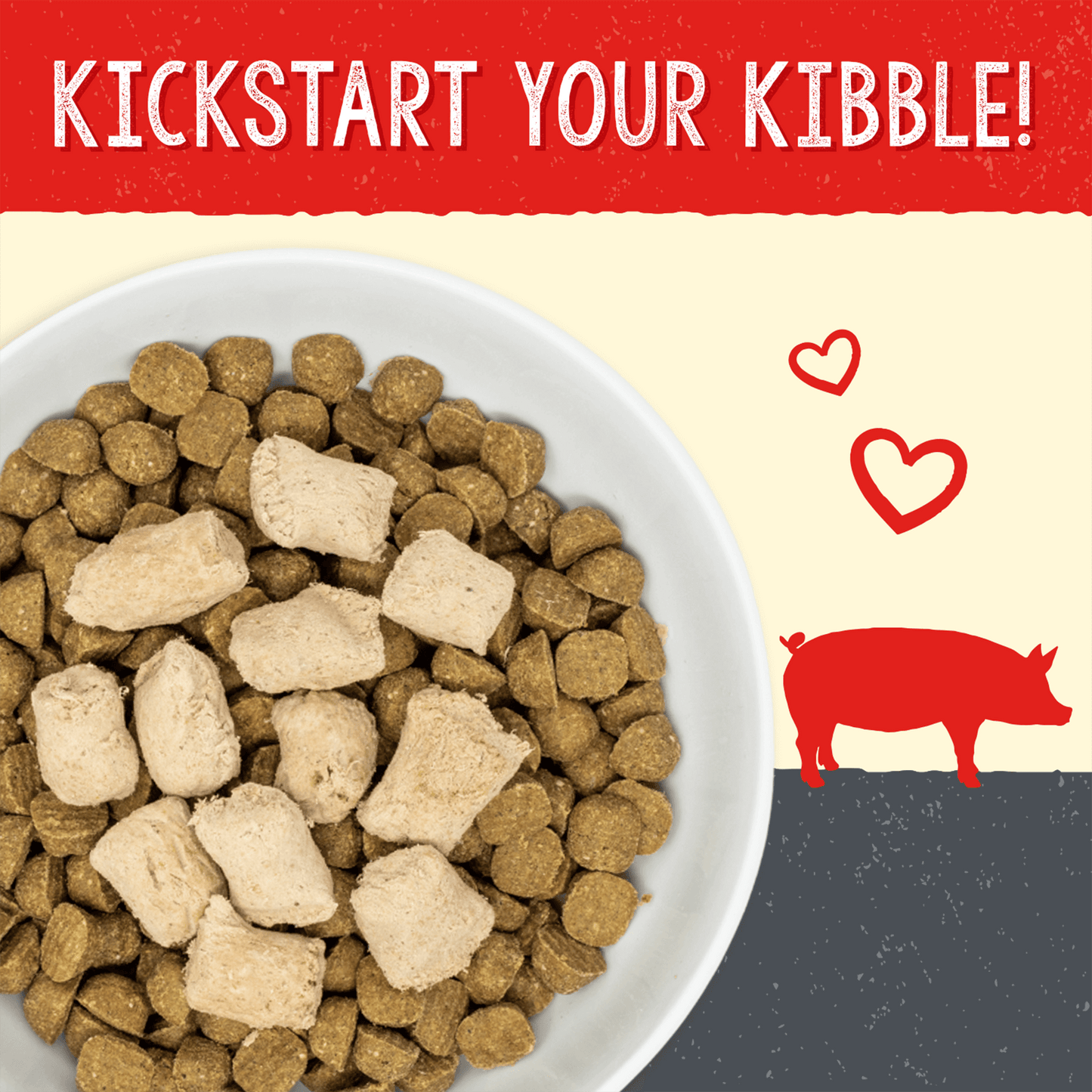 KICKSTART YOUR KIBBLE!