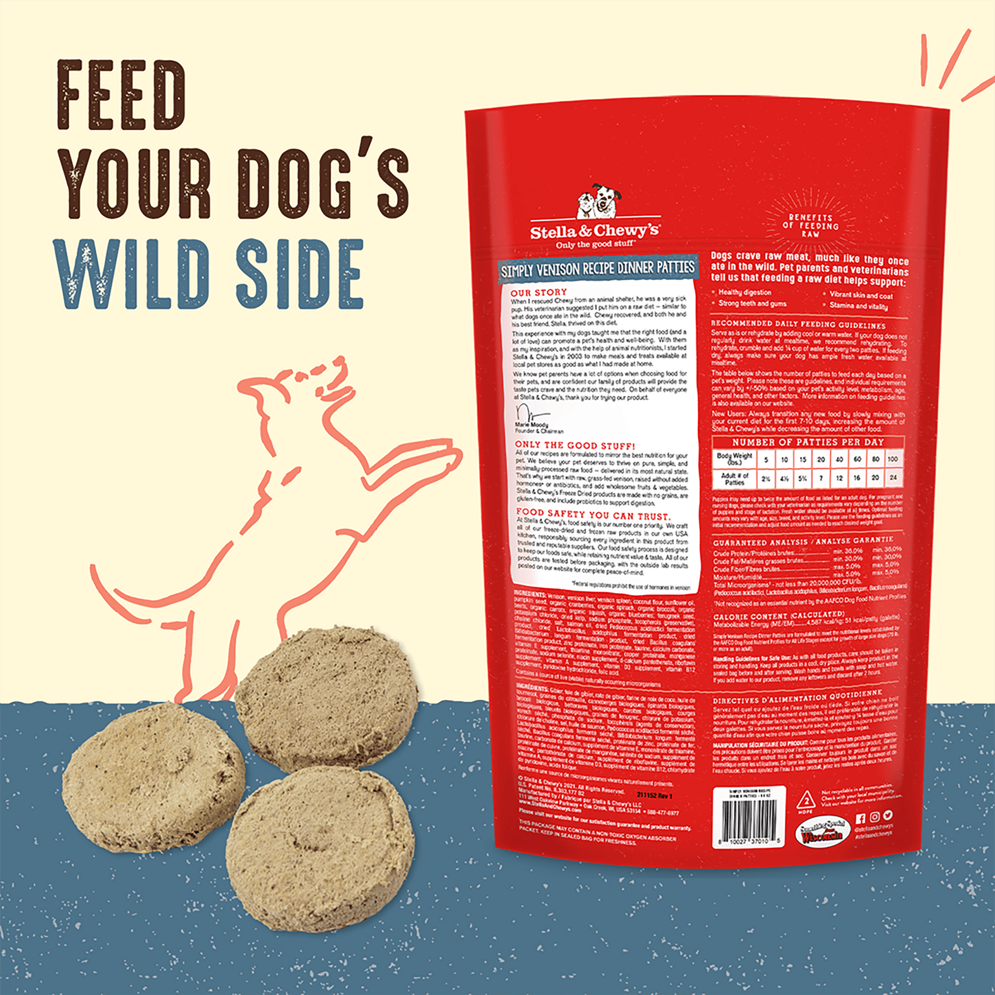 FEED YOUR DOG'S WILD SIDE