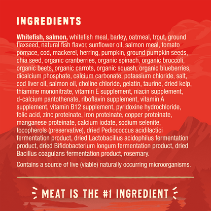 INGREDIENTS | MEAT IS THE #1 INGREDIENT