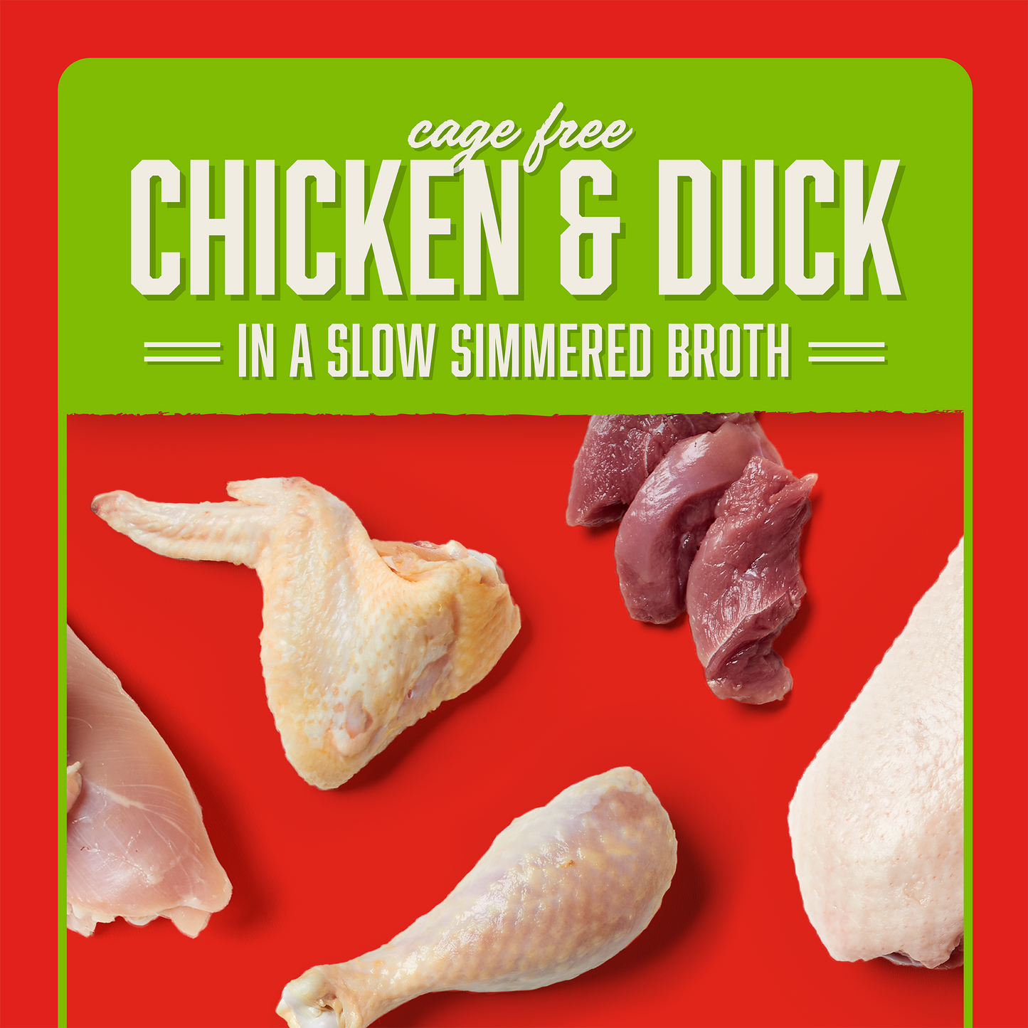 Stella's Shredrs Chicken & Duck Recipe in Broth