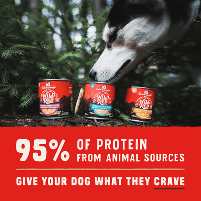 95% OF PROTEIN FROM ANIMAL SOURCES | GIVE YOUR DOG WHAT THEY CRAVE