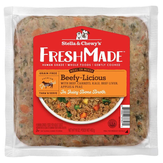 FreshMade Beefy-Licious Front Package