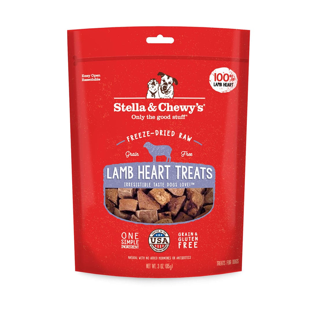 Lamb Heart Treats front