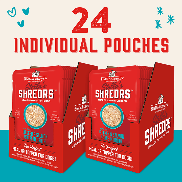 24 INDIVIDUAL POUCHES