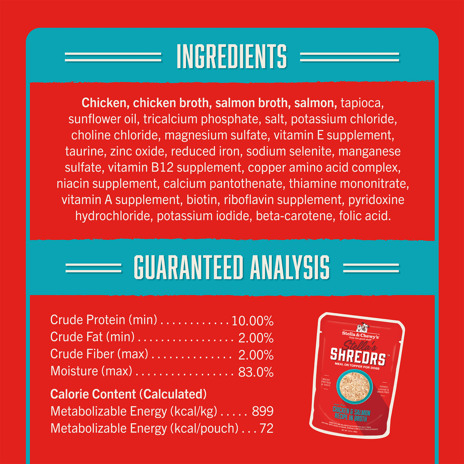 INGREDIENTS | GUARANTEED ANALYSIS