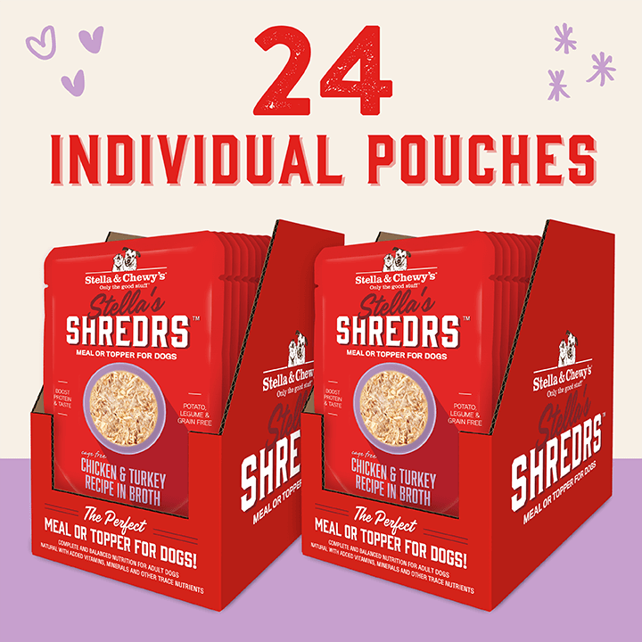 24 INDIVIDUAL POUCHES