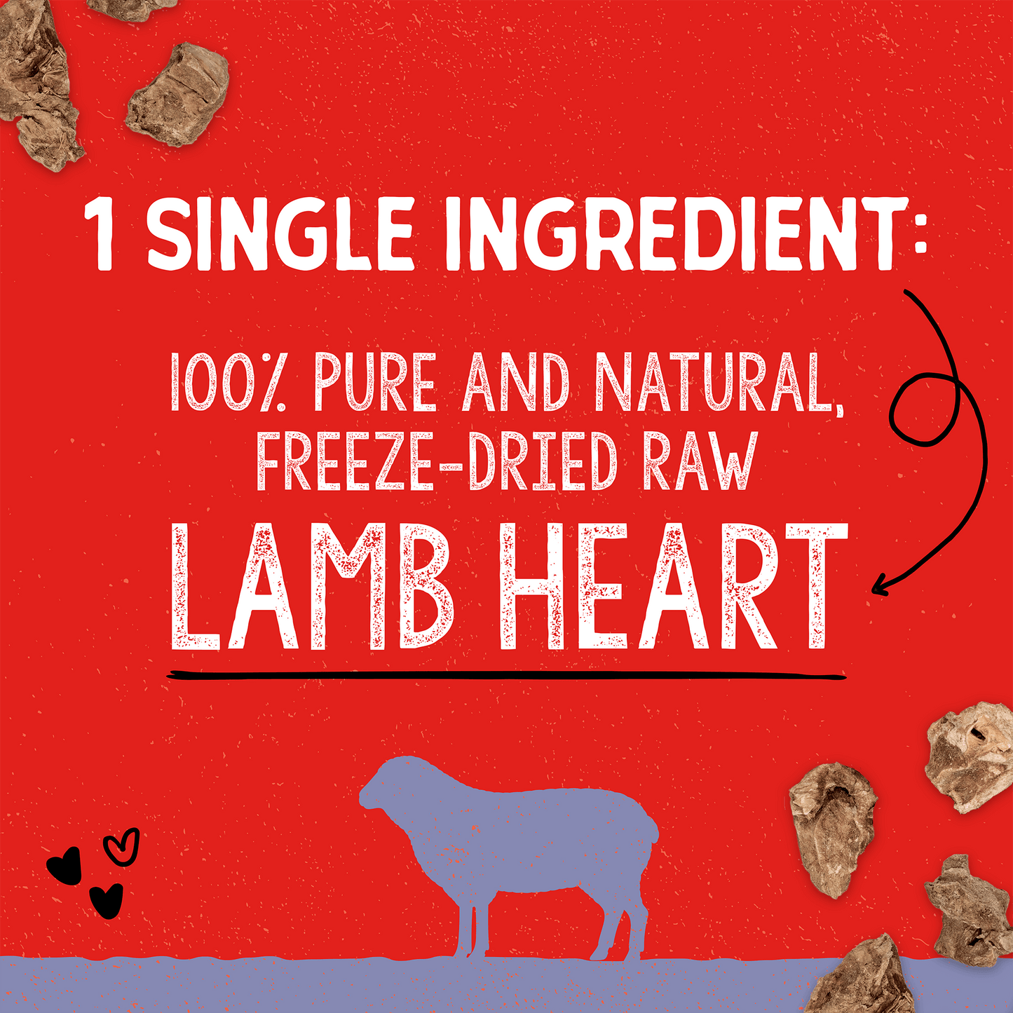 Lamb Heart Treats