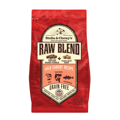 Stella & Chewy's Raw Blend Wild Caught Recipe Packaging Front