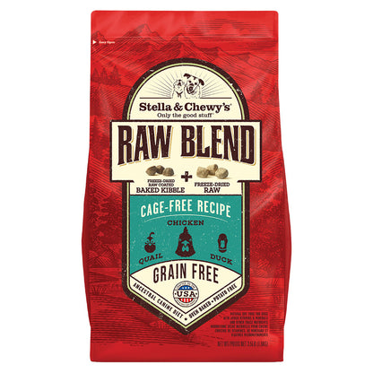 Stella & Chewy's Raw Blend Cage-Free Recipe Packaging Front