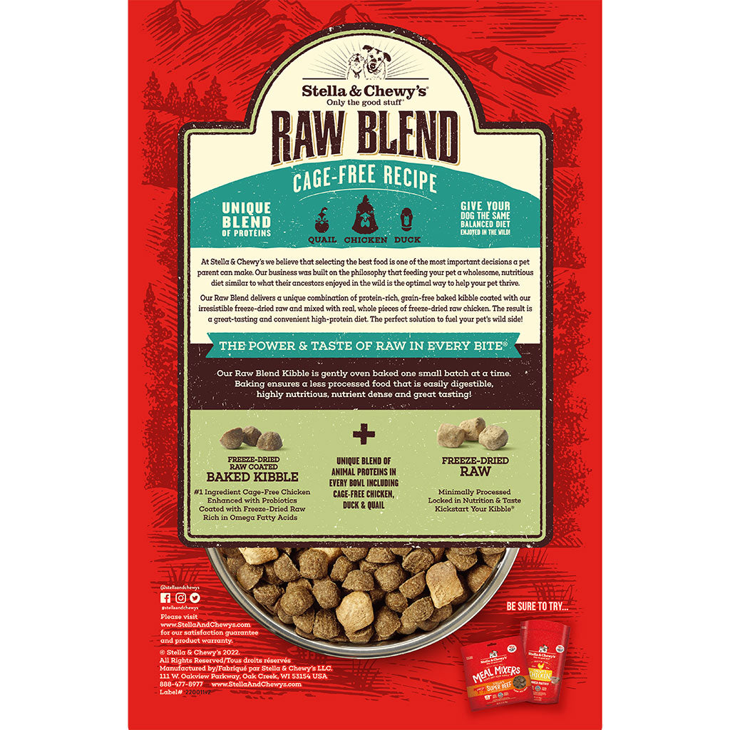 Cage-Free Raw Blend Kibble