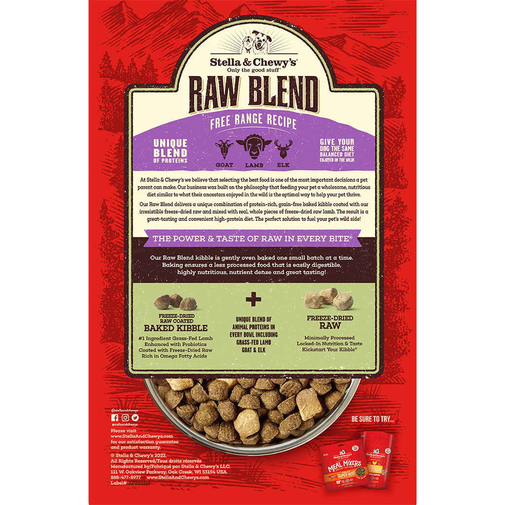 Free Range Raw Blend Kibble