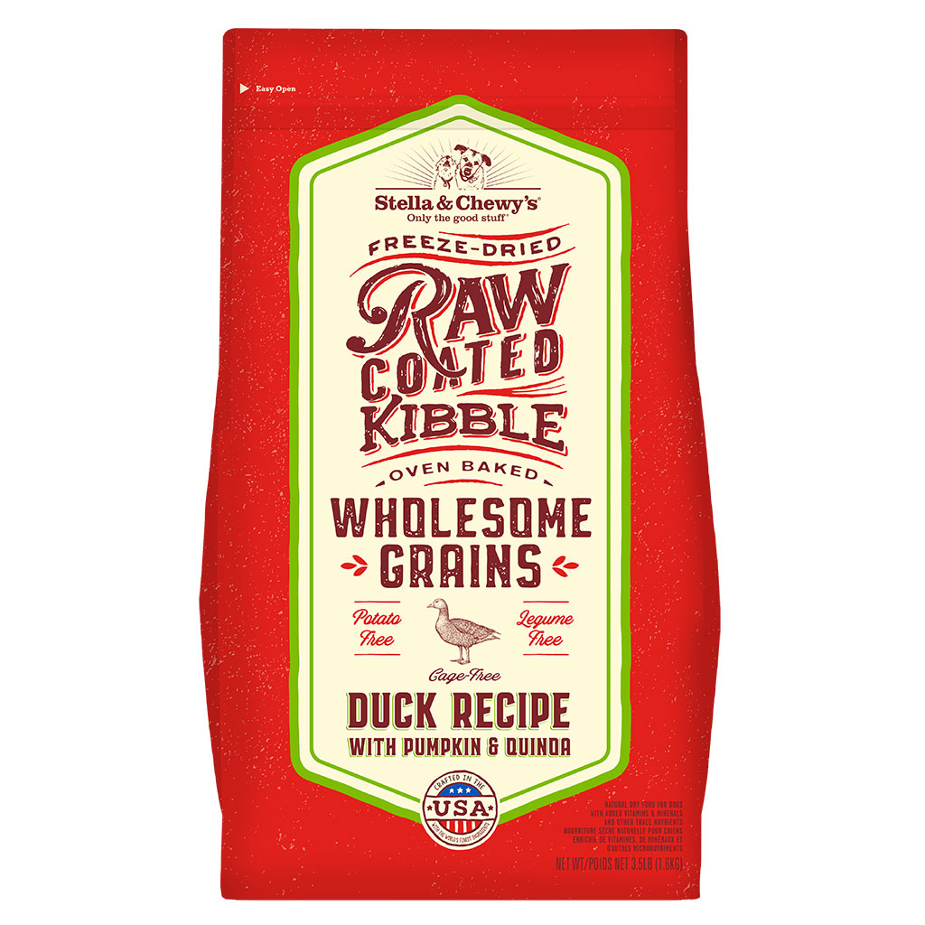 Wholesome Grains Raw Coated Baked Kibble Stella Chewy s