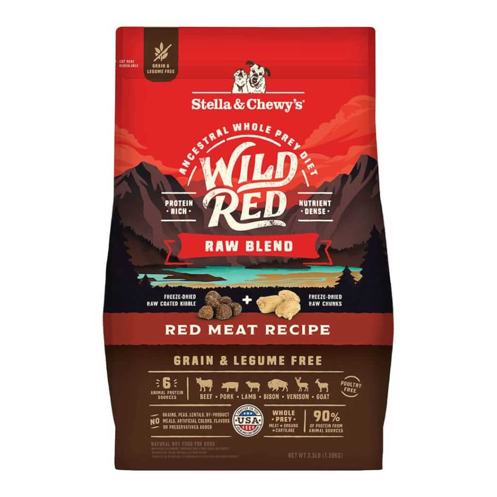 Wild Red Raw Blend Grain and Legume Free Red Meat Recipe front